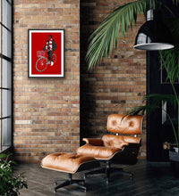 Load image into Gallery viewer, Bukayo on a Bike Print