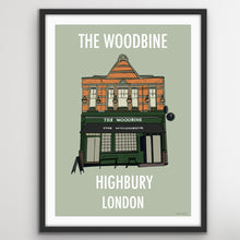 Load image into Gallery viewer, The Woodbine Pub Print