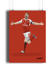 Load image into Gallery viewer, Aaron Ramsey Iconic Moment Print