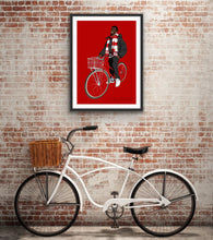 Load image into Gallery viewer, Bukayo on a Bike Print