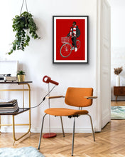 Load image into Gallery viewer, Bukayo on a Bike Print
