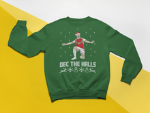 Load image into Gallery viewer, KIDS Dec The Halls Christmas Jumper
