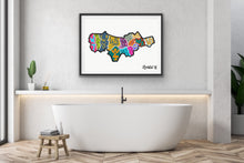 Load image into Gallery viewer, West London Postcode Print