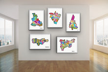 Load image into Gallery viewer, West London Postcode Print