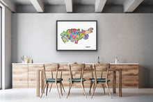 Load image into Gallery viewer, South London Postcode Print