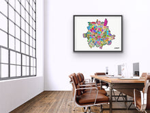 Load image into Gallery viewer, London Postcode Print