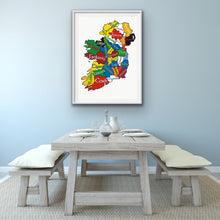 Load image into Gallery viewer, Ireland County Print