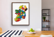 Load image into Gallery viewer, Ireland County Print