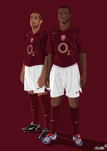 Load image into Gallery viewer, Henry and Vieira Highbury Farewell Print