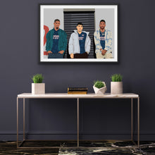 Load image into Gallery viewer, Saliba, Bellerin, Aubameyang Print