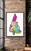 Load image into Gallery viewer, East London Postcode Print