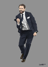 Load image into Gallery viewer, Gareth Southgate England Celebration Print