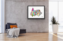 Load image into Gallery viewer, East London/ Greater London Postcode Print