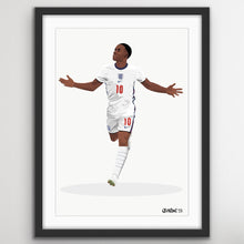 Load image into Gallery viewer, Raheem Sterling England Celebration Print