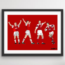 Load image into Gallery viewer, The Famous Arsenal Back Four