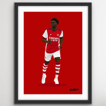 Load image into Gallery viewer, Bukayo Saka Print