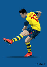 Load image into Gallery viewer, Alexis Sanchez Iconic Moment Print