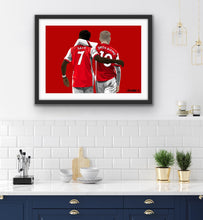 Load image into Gallery viewer, Saka and Emile Smith Rowe Print