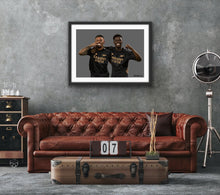 Load image into Gallery viewer, Jesus x Nketiah celebration Print