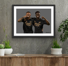 Load image into Gallery viewer, Jesus x Nketiah celebration Print