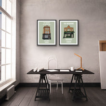 Load image into Gallery viewer, The Swimmer Pub Print
