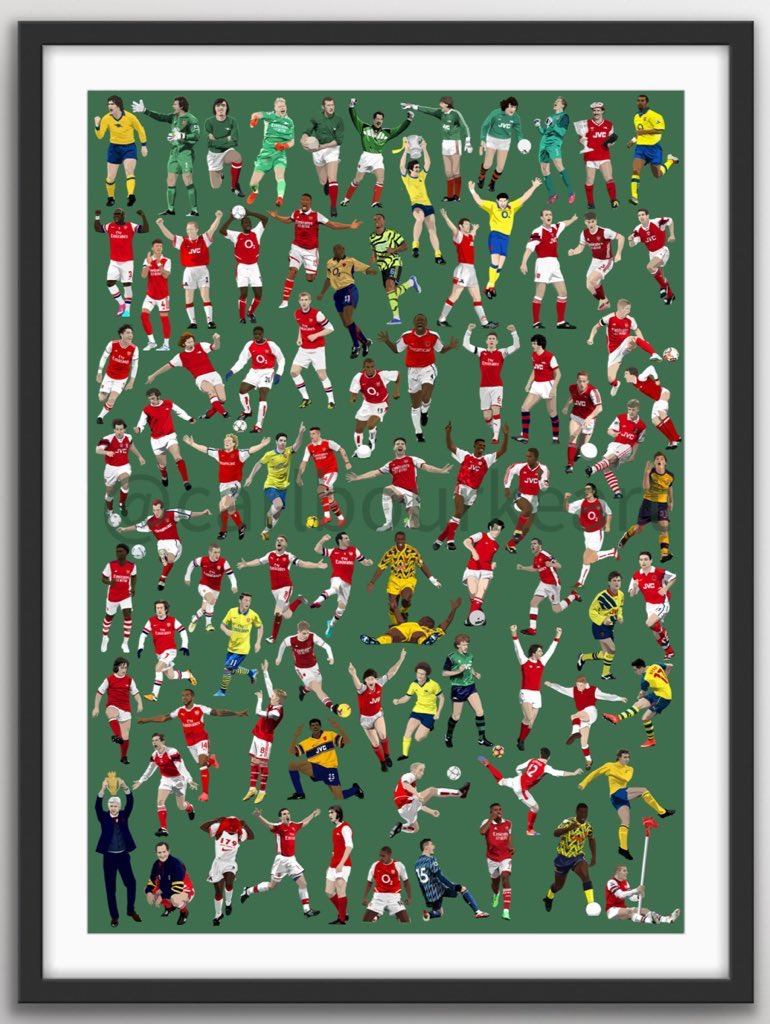 Arsenal Heroes Print