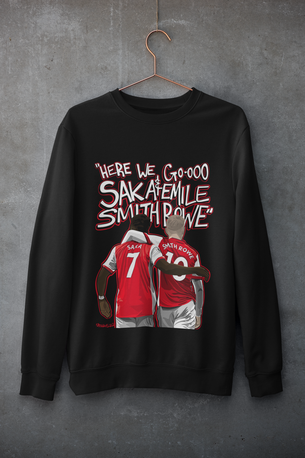 Saka and ESR Chant Sweater