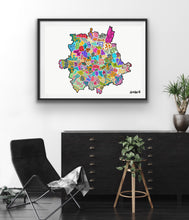 Load image into Gallery viewer, London Postcode Print
