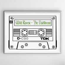 Load image into Gallery viewer, Traditional Irish Songs - Personalised Cassette Prints

