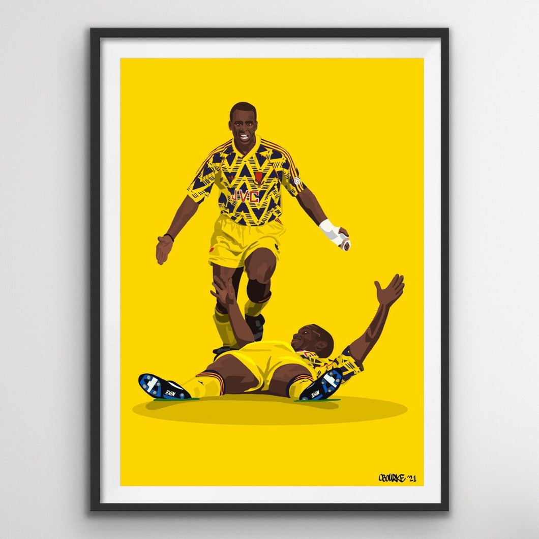 Rocky and Wrighty Iconic Moment Print