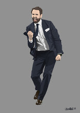 Load image into Gallery viewer, Gareth Southgate England Celebration Print
