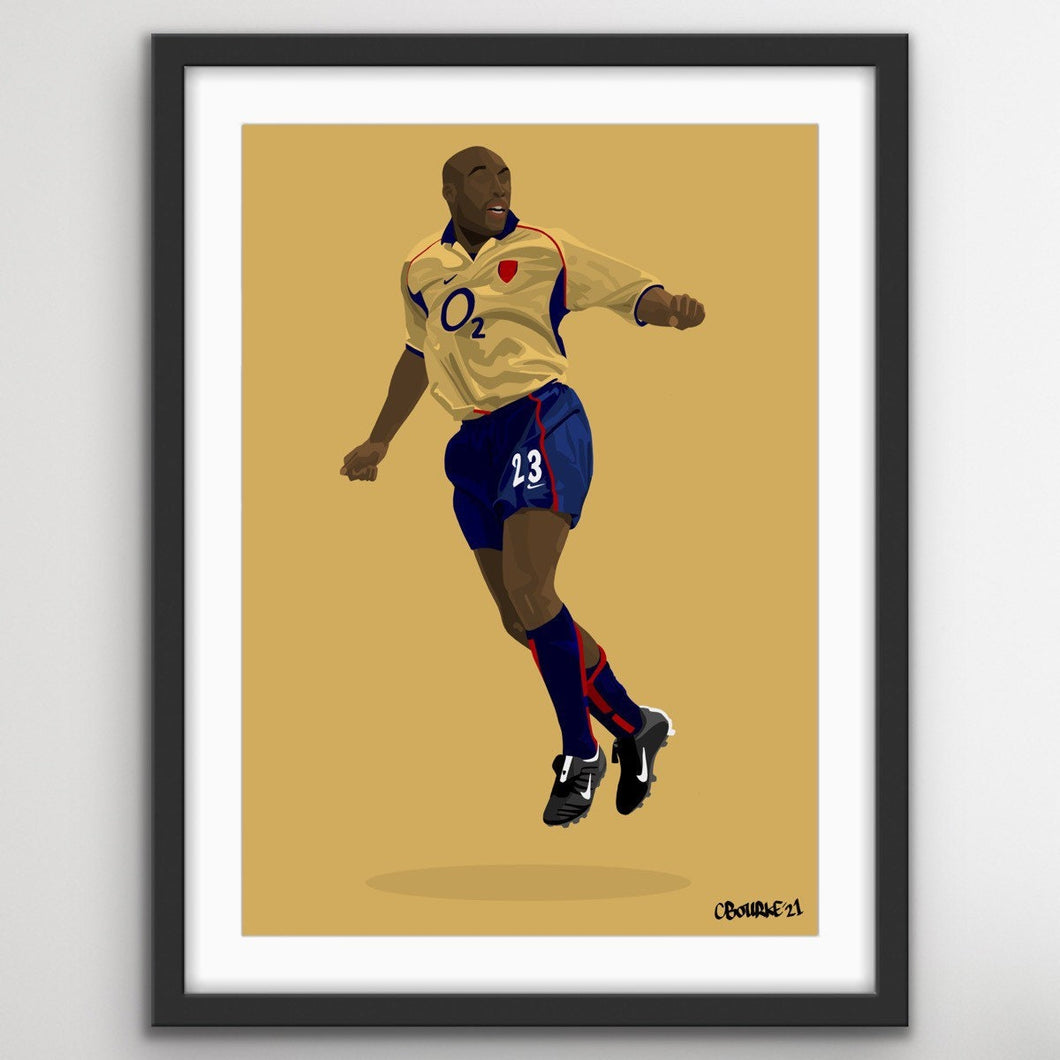 Double, double, double… Sol Campbell Print