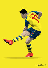 Load image into Gallery viewer, Alexis Sanchez Iconic Moment Print
