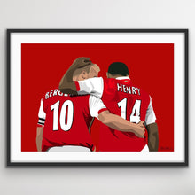 Load image into Gallery viewer, Bergkamp x Henry Iconic Moment Print
