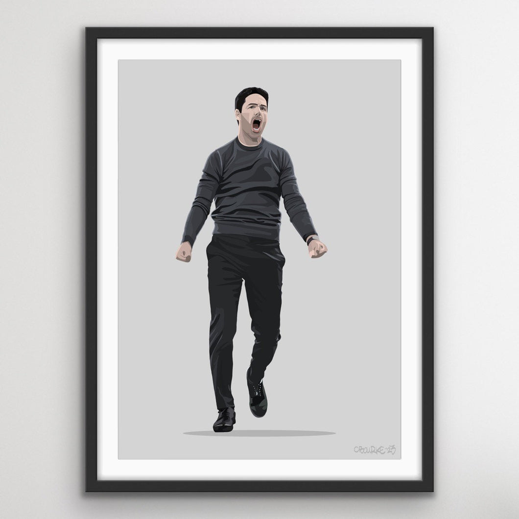 Mikel Arteta ‘Manager’ Print